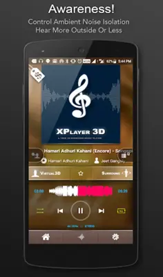 3D Surround Music Player android App screenshot 0