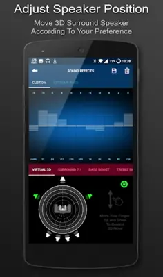 3D Surround Music Player android App screenshot 3