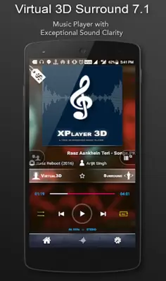 3D Surround Music Player android App screenshot 4